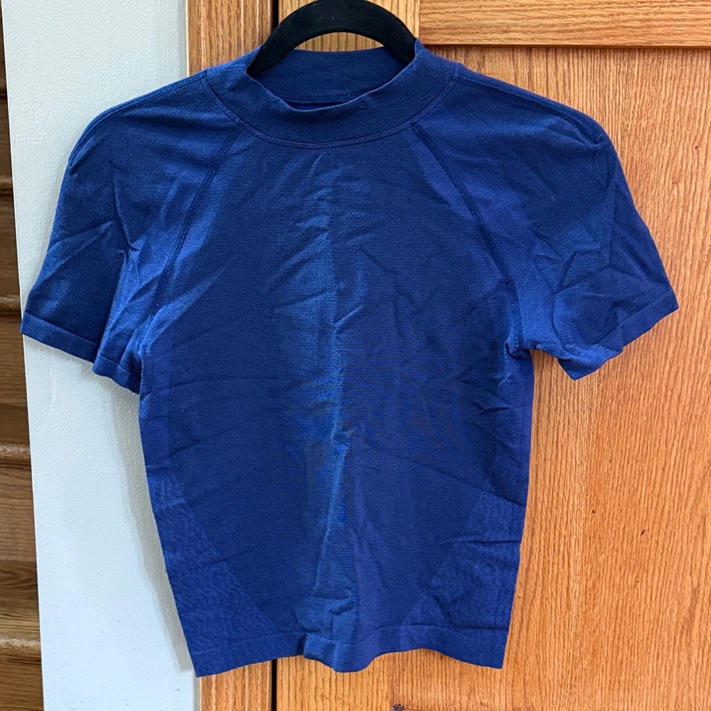Lululemon Blue Short Sleeve